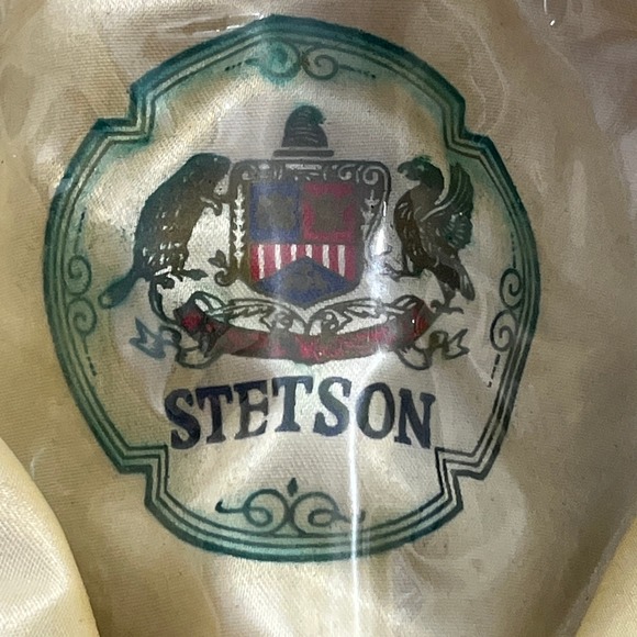 Vtg Royal Stetson Fedora Hat Gray Fur Felt John R. Stetson Co. Ribbon Mens Dress - Picture 6 of 15